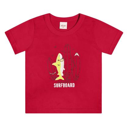 Imagem de Conjunto Infantil Masculina Roupa Camiseta Bermuda Verão Top