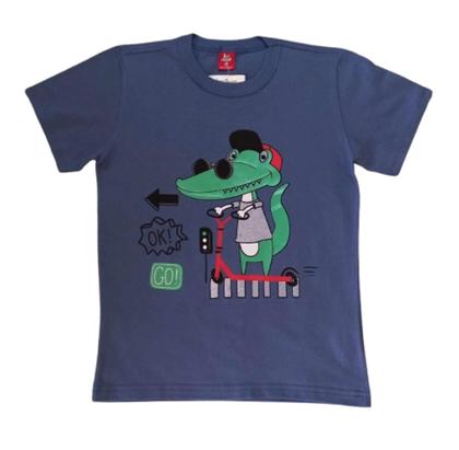 Imagem de Conjunto Infantil Masculino Camiseta MC + Bermuda Bee Loop