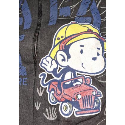 Imagem de Conjunto Infantil Masculino Inverno Com Capuz Preto 2