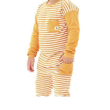 Imagem de Conjunto Infantil Masculino Menino Manga Longa Estilo Pijama Moda Inverno