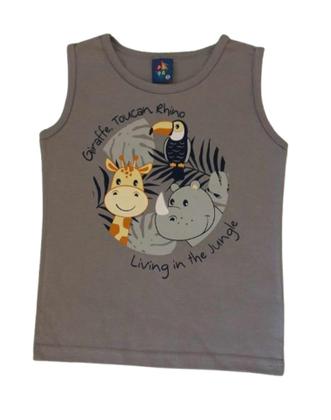 Imagem de Conjunto Infantil Masculino Regata + Bermuda Moletom Pipa