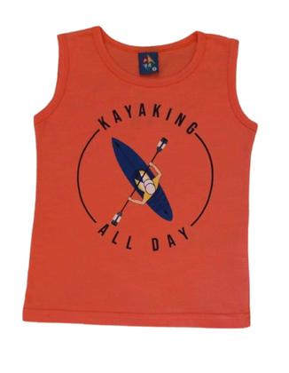 Imagem de Conjunto Infantil Masculino Regata + Bermuda Moletom Pipa