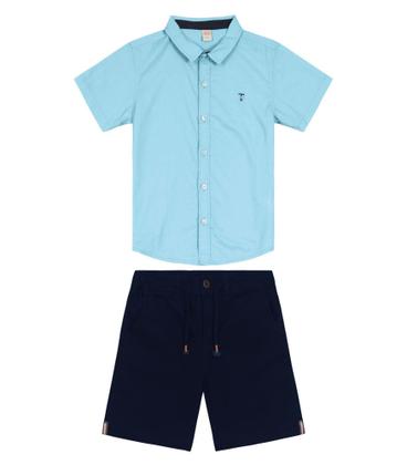 Imagem de Conjunto Infantil Masculino Trick Nick Azul