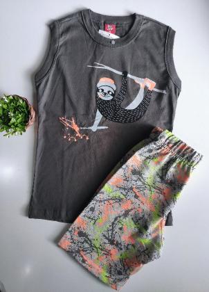 Imagem de Conjunto infantil masculino verão Bee Loop