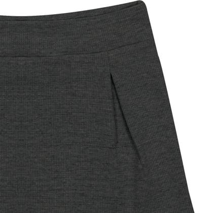 Imagem de Conjunto Infantil Menina Blusa Manga Flare Shorts Saia Com Prega Rosa