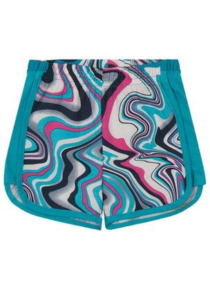 Imagem de Conjunto infantil menina com estampa abstrata Brandili