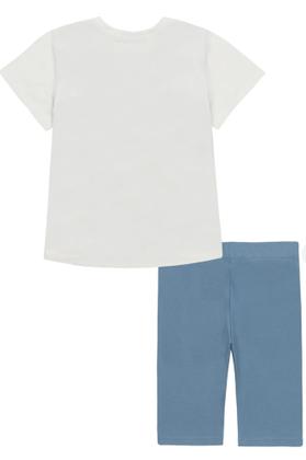 Imagem de Conjunto Infantil Menina Kukiê Verão Com Legue Ciclista e Blusa Algodão 88459