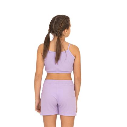 Imagem de Conjunto infantil menina shorts saia e top  juvenil 4 ao 16  Lavin Basic 18-A