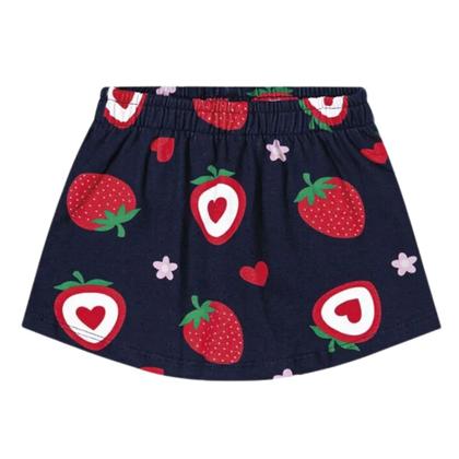 Imagem de Conjunto Infantil Menina Verão Blusa e Short Saia Kyly 1000523