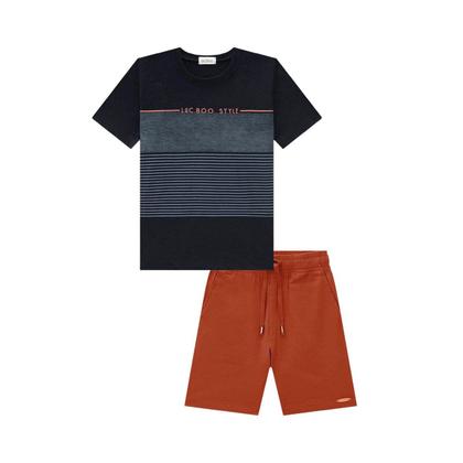 Imagem de Conjunto Infantil Menino LucBoo Preto - 73881
