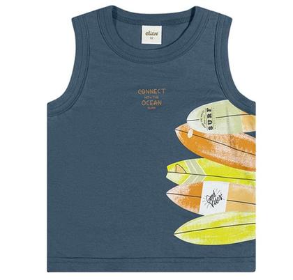 Imagem de Conjunto Infantil Menino Regata e Bermuda Elian