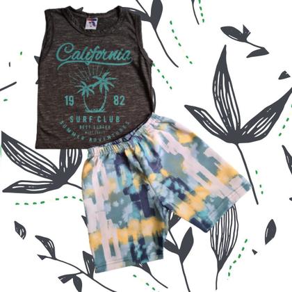 Imagem de Conjunto Infantil Menino Tamanho 01- Regata Califórnia