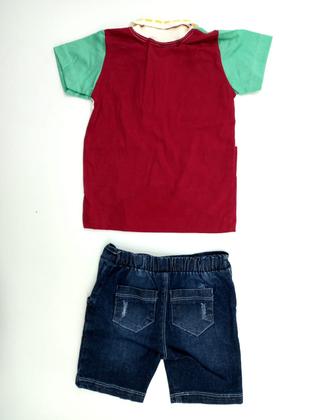 Imagem de Conjunto Infantil Menino Verão Muleka Sapeka - Ref 2750