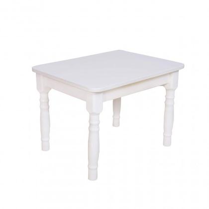 Imagem de Conjunto Infantil Mesa 68x52cm com 2 Cadeiras Madeira Maciça
