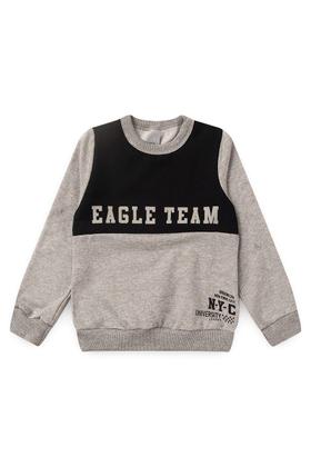 Imagem de Conjunto Infantil Mescla de Moletom Eagle Team