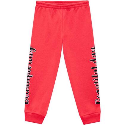Imagem de Conjunto Infantil Moletom Kyly Neon Com Capuz Ziper Moda Inverno Quentinho Jaqueta E Calça