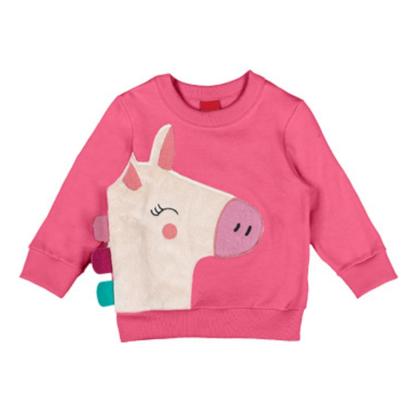 Imagem de Conjunto Infantil Moletom Pelúciado Feminino Unicórnio Kyly