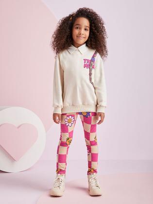 Imagem de Conjunto Infantil Momi Inverno Legging e Moletom Mochilinha