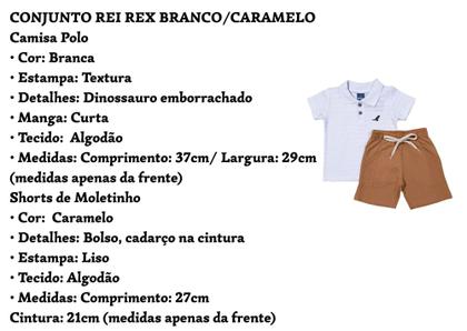 Imagem de Conjunto Infantil N. 01 Menino Verão Elian/WRK/Rei Rex
