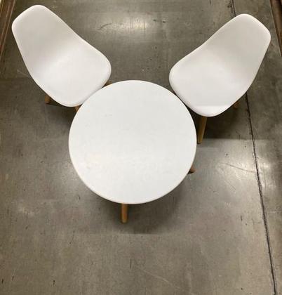 Imagem de Conjunto Infantil Pé Palito Jogo De Mesa E 2 Cadeiras 