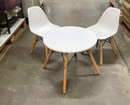 Imagem de Conjunto Infantil Pé Palito Jogo De Mesa E 2 Cadeiras 