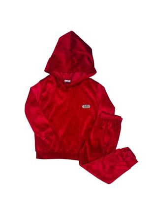 Imagem de Conjunto Infantil Plush Com Capuz e Calça Com Punho Menina