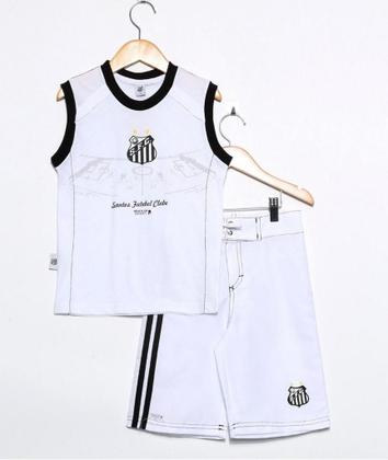 Imagem de Conjunto Infantil Santos Regata Board Oficial