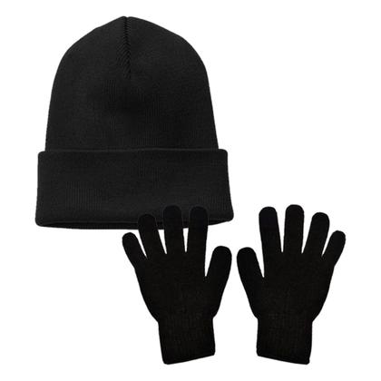 Imagem de Conjunto Infantil Segunda Pele Termico Frio Inverno Forro Gorro + Luva