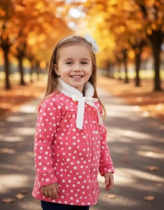 Imagem de Conjunto Infantil Tamanho 02 Menina Inverno Plush/Soft/Moletom Big Day/Alenice