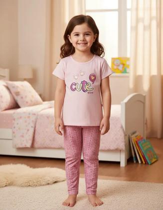 Imagem de Conjunto Infantil Tamanho 02 Menina Inverno Plush/Soft/Moletom Big Day/Alenice