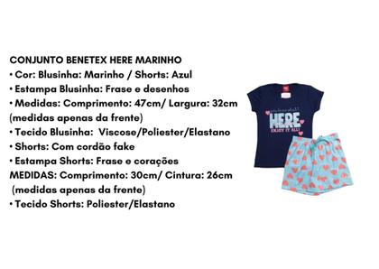 Imagem de Conjunto Infantil Tamanho 08 Menina Verão Benetex