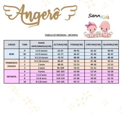 Imagem de Conjunto Infantil Vestido em Cotton Light + Bolero em Pelo Teddy Angerô