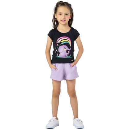 Imagem de Conjunto Infantil Vrasalon Elefante Arco-Íris Cód: 25