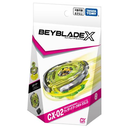 Conjunto inicial Beyblade Beyblade X CX-02 Wizard Arc R4-55LO
