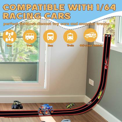 Imagem de Conjunto inicial Flex Track AQFR de 15 pés com ventosas para maiores de 3 anos