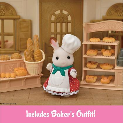 Imagem de Conjunto inicial para padaria Calico Critters Bake 53+ peças