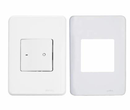 Imagem de Conjunto Interruptor Bipolar Paralelo 16A 4x2 Perlex Nova Aros ótimo preço