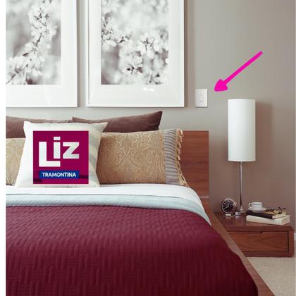 Imagem de Conjunto Interruptor Com Tomada 10A Tramontina Liz C/ 3 Unidades