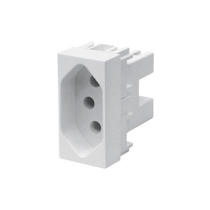 Imagem de Conjunto Interruptor e Tomada Fame Habitat 2P + T 10A 250V