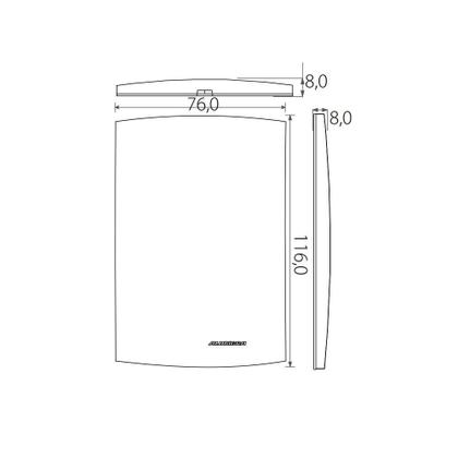 Imagem de Conjunto Interruptor Paralelo 4X2 Branco Siena 6512 Alumbra