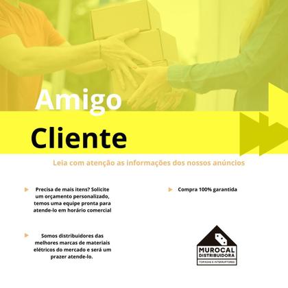 Imagem de Conjunto Interruptor Paralelo 4x2 Renova Econômico Margirius