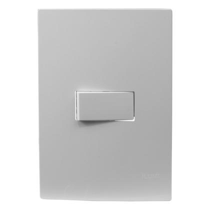 Imagem de Conjunto Interruptor Paralelo Com Placa 4x2 Linha i9 Ilumi