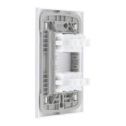 Imagem de Conjunto Interruptor Paralelo Duplo Inova Pro 85041 Alumbra