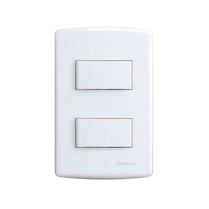 Imagem de Conjunto Interruptor Paralelo Duplo Siena 6523 Alumbra