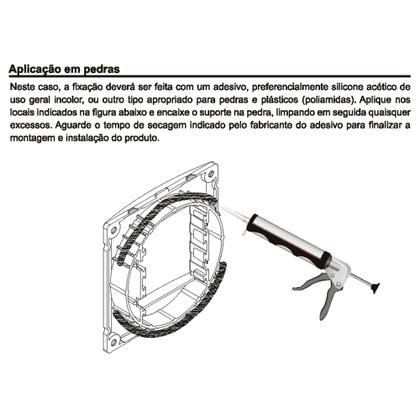 Imagem de Conjunto Interruptor Paralelo + Tomada P/ Móvel Sleek Ebony