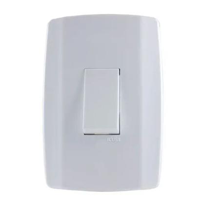 Imagem de Conjunto Interruptor Paralelo Vertical Slim 10a 250v Ilumi