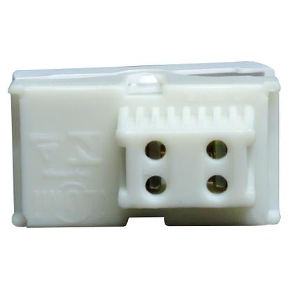 Imagem de Conjunto Interruptor Simples 10A 250V~ Vertical Slim - 8017