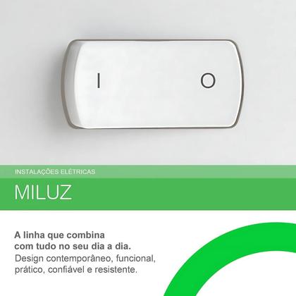 Imagem de Conjunto Interruptor Simples Bipolar 25a Schneider