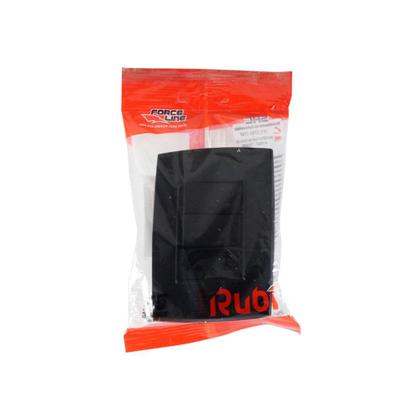 Imagem de Conjunto Interruptor Simples + Paralelo + Tomada 10A Preto Force Line
