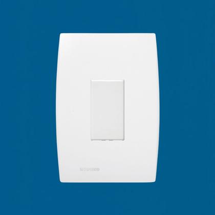 Imagem de Conjunto Interruptor Simples Vertical Soprano Siemens Ilus